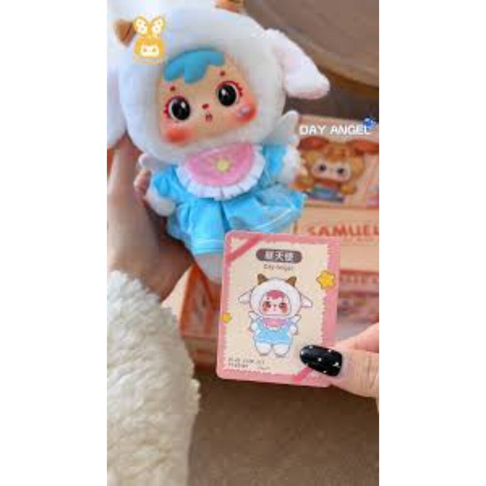Samuel Chinese Zodiac Plush Pendant Blind Box Day angel confrimed with card
